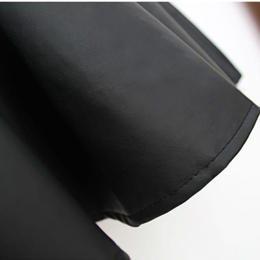 PU Leather Pleated A-Line Mini Skirt | Uniqistic.com