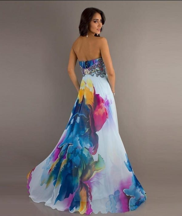 Chic Sleeveless Floral Print Maxi Dress