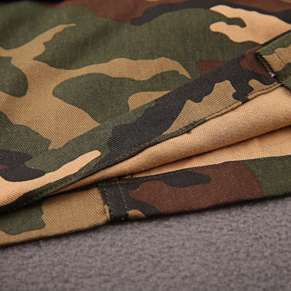 Loose Camouflage Print Jacket | Uniqistic.com