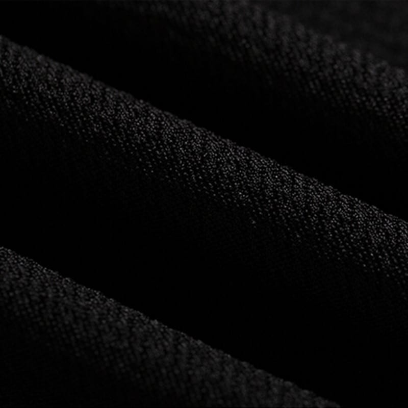Long Sleeve Black Shirt Dress Plus Size