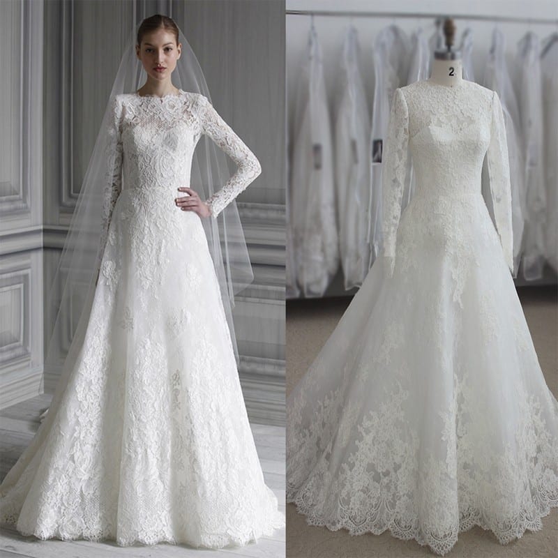 The Lace Sleeve Wedding Dress of your Dreams Can Be a 