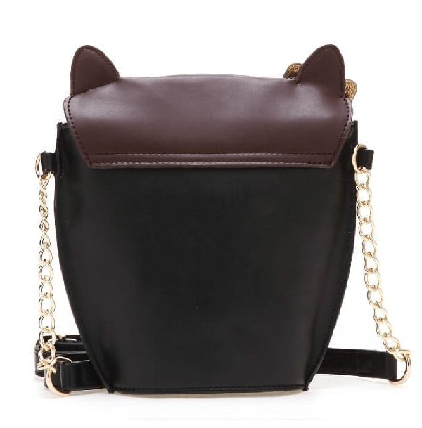 Owl Shoulder Bag Pu Leather Creative Cute Mini Messenger Bag