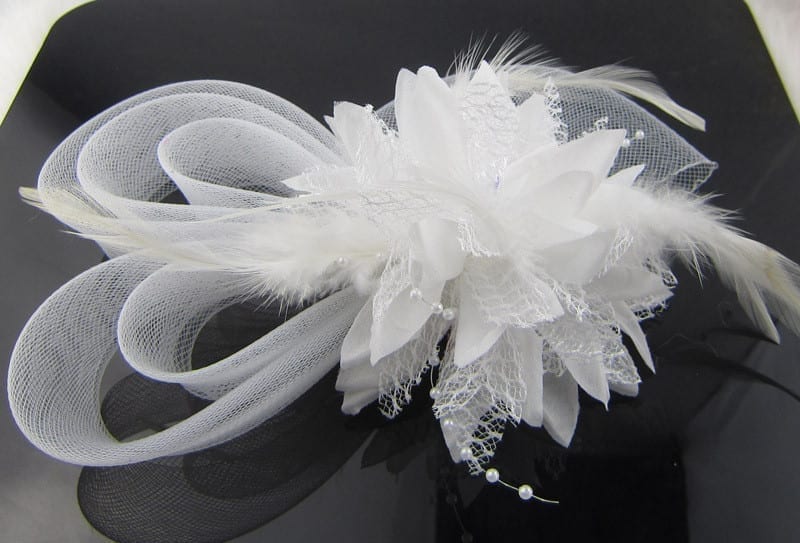 Beautiful Flower Wedding Hat For Bride