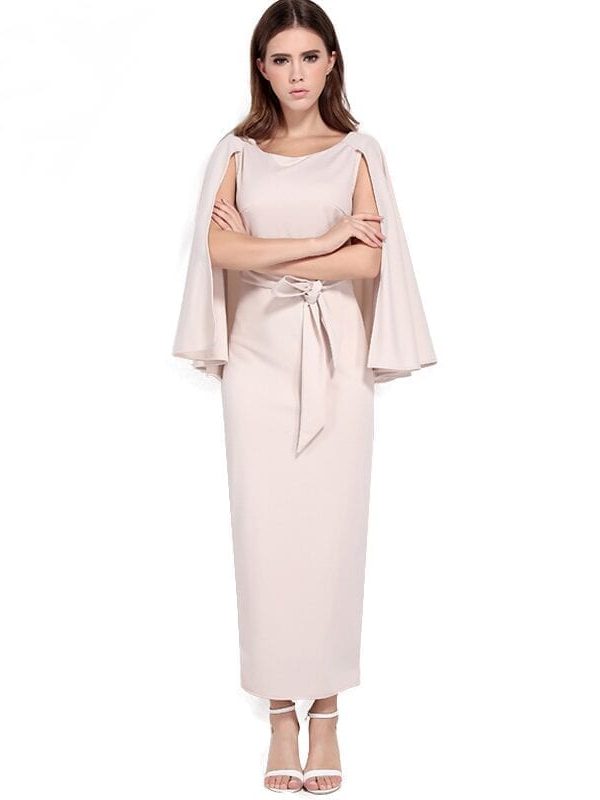 Elegant Backless Bodycon Boho Long Maxi Dress