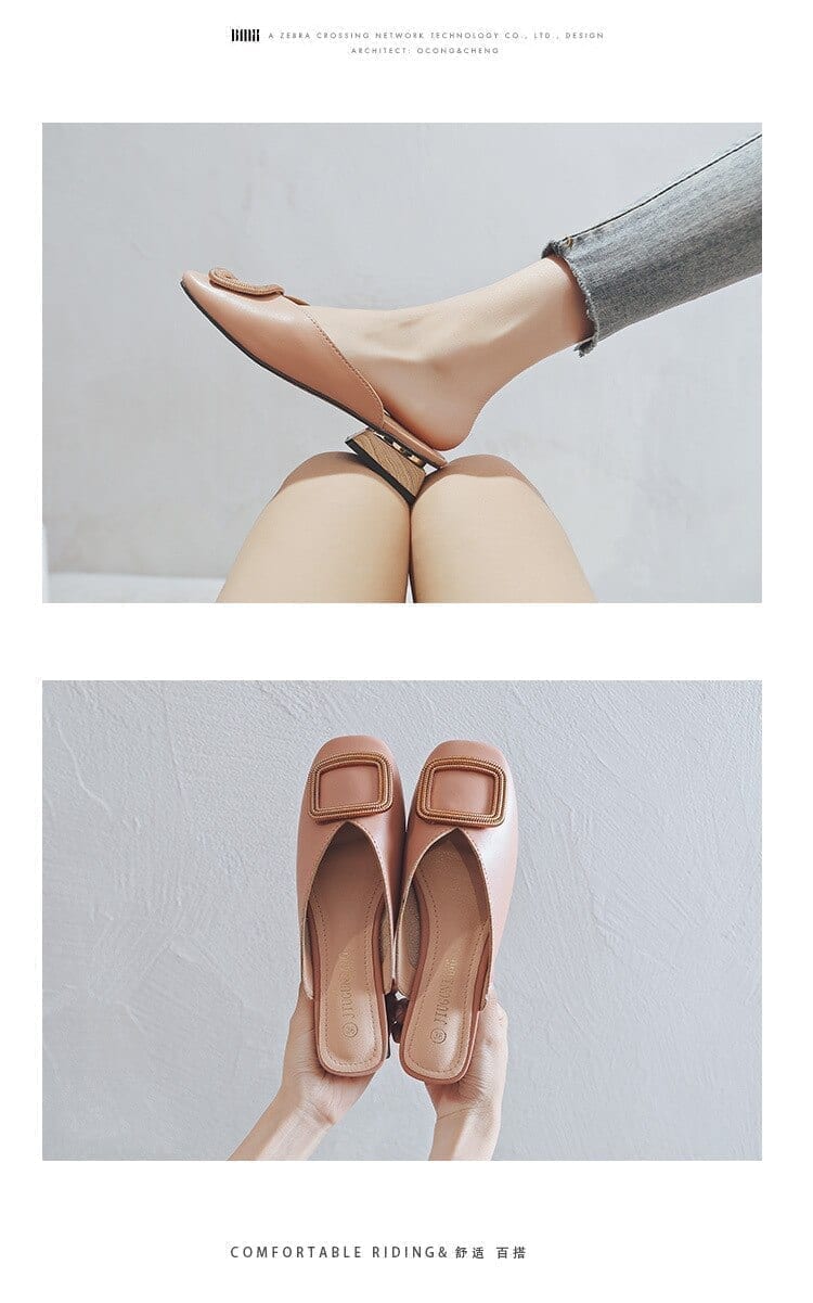 Low Heel Casual Shoes in Mules & Clogs