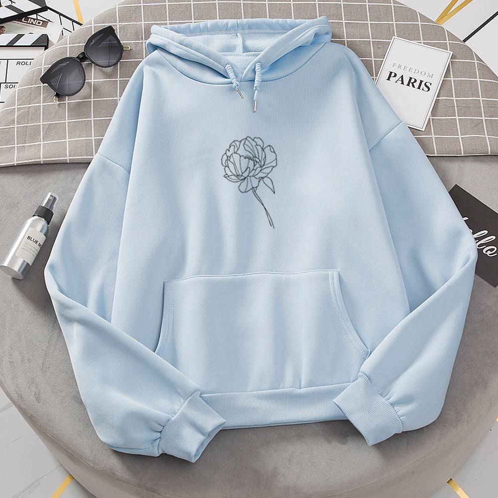 Long Sleeve Casual Hooded Oversized Pullover | Uniqistic.com