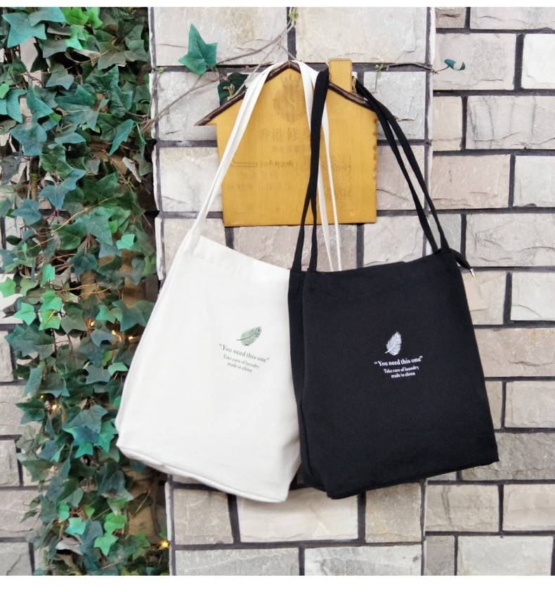 Reusable Shopping Casual Tote Female Shoulder Bag in Shoulder Bag