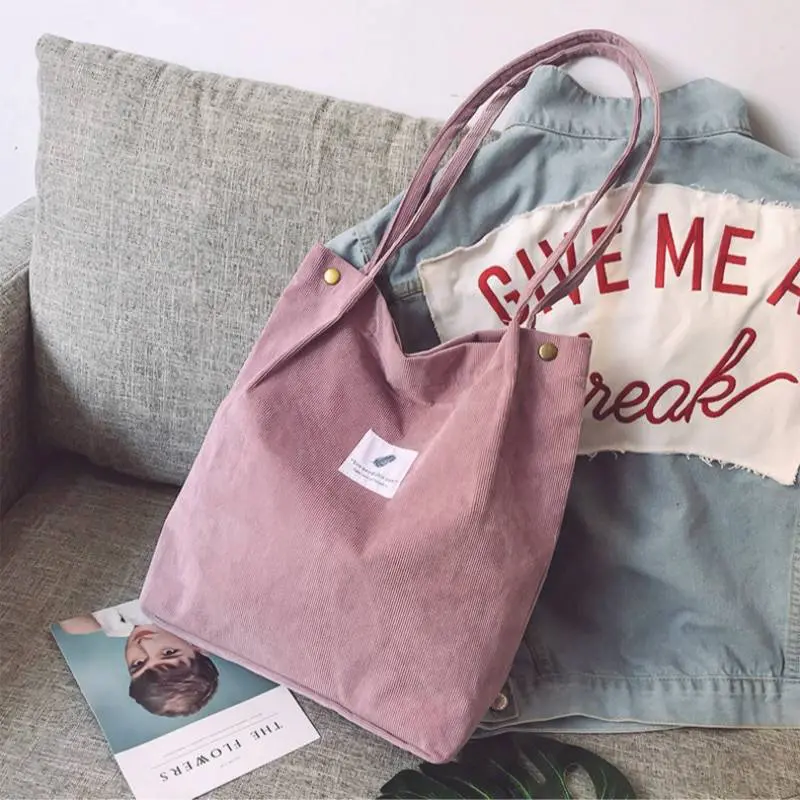 Reusable shopping casual tote female shoulder bag