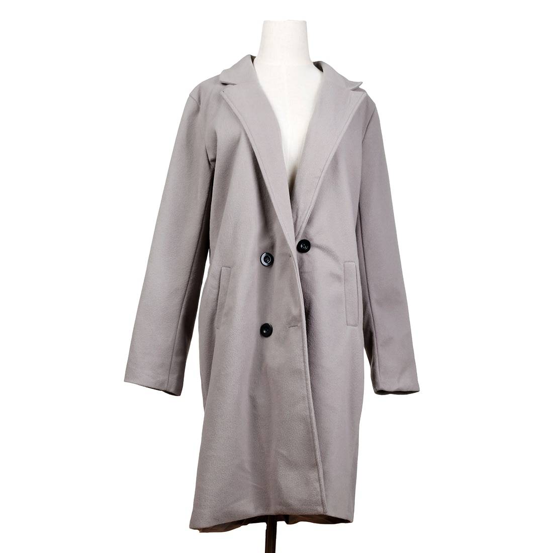 Elegant Loose Long Sleeve Turn-Down Collar Oversize Blazer Jacket in Coats & Jackets