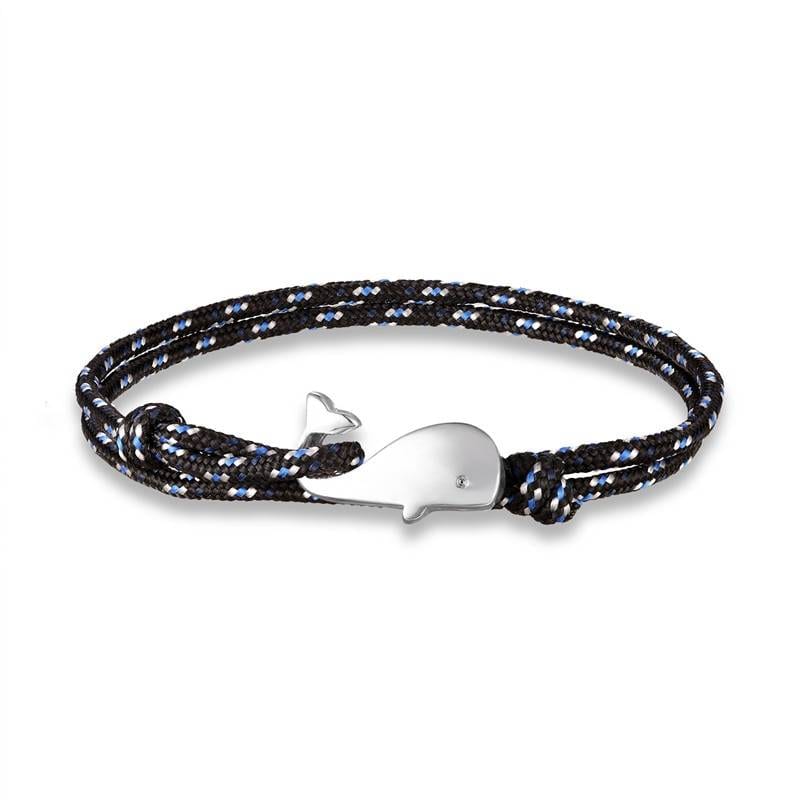 Whale Tail Anchor Bracelet in Bracelet & Anklets