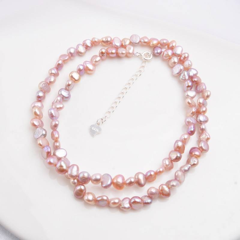 Baroque Pearl Choker Necklace in Necklaces