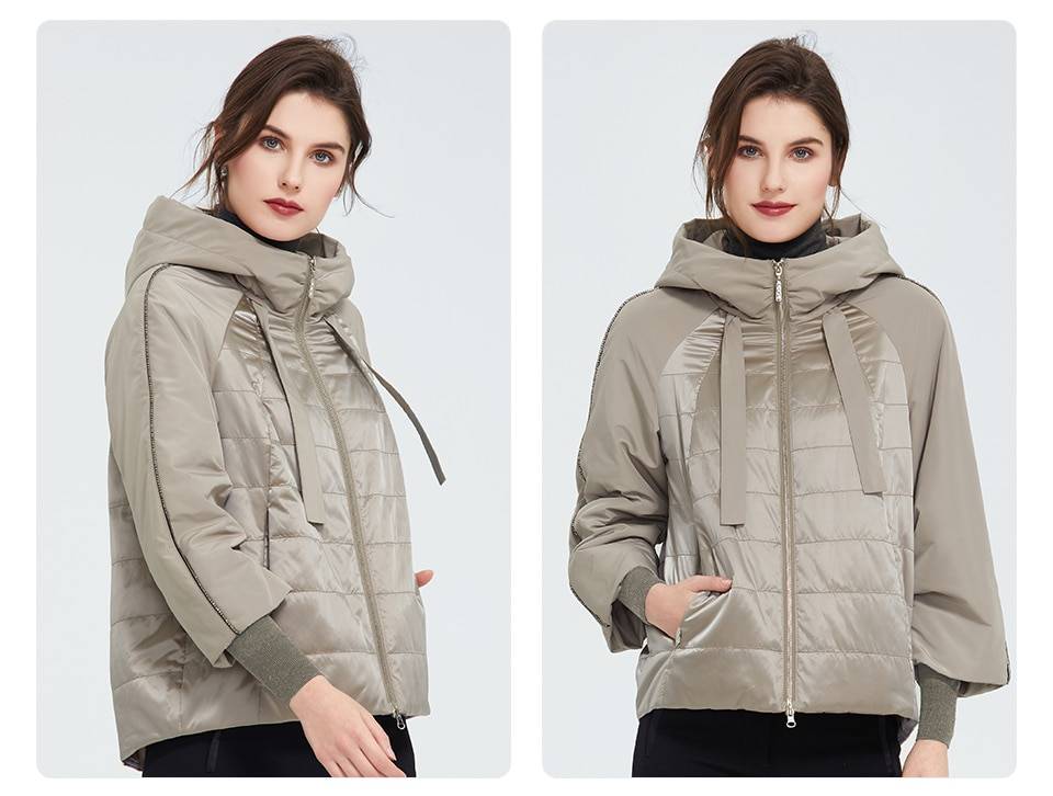 Elegant Short Warm Thin Coat Jacket in Coats & Jackets