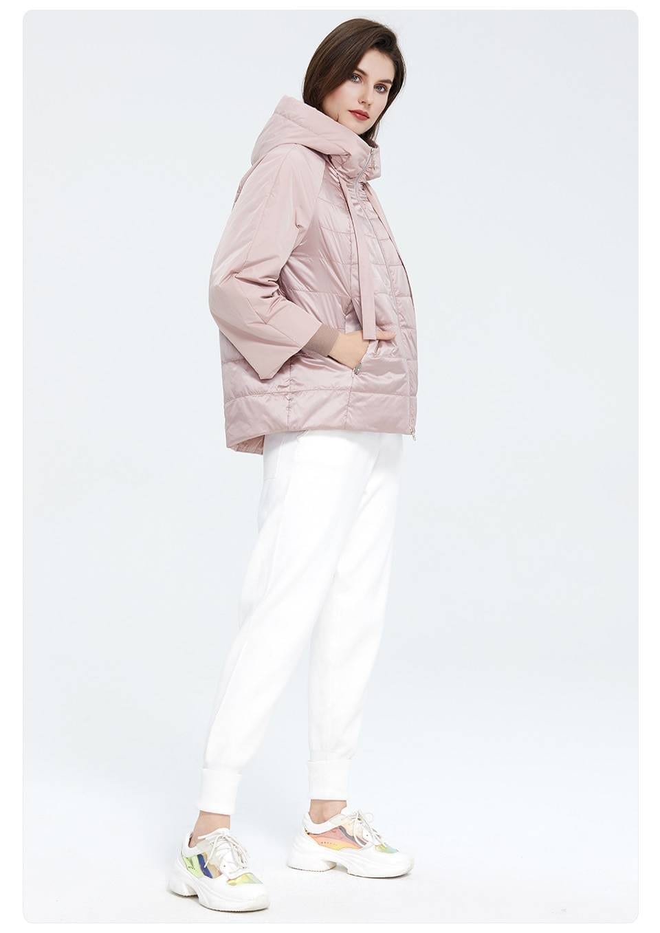 Elegant Short Warm Thin Coat Jacket | Uniqistic.com