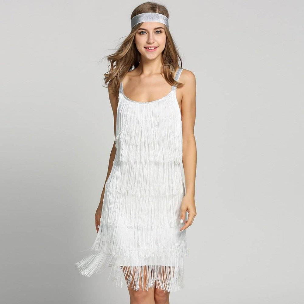 Vintage great gatsby swing party dress