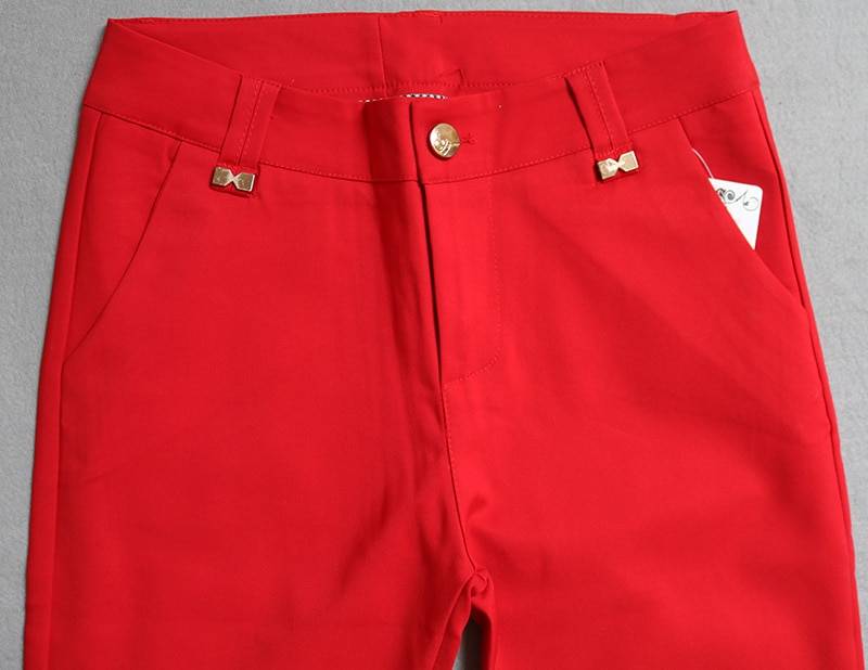 High Waist Office Pencil Pants in Pants