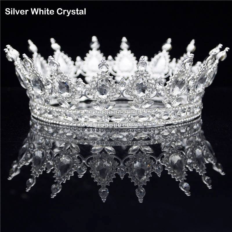 Vintage tiara crown diadem wedding hair jewelry