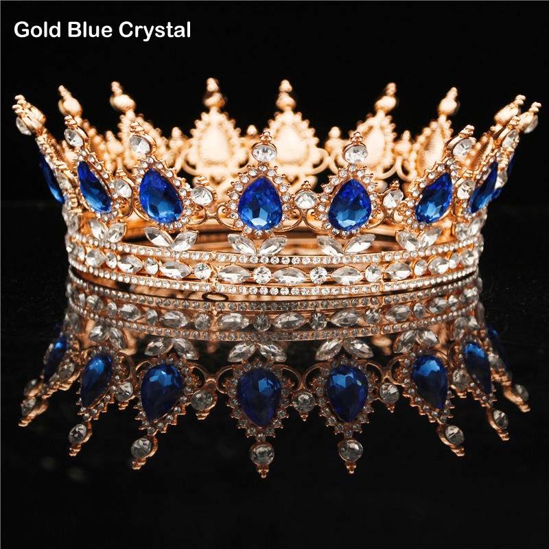 Vintage tiara crown diadem wedding hair jewelry