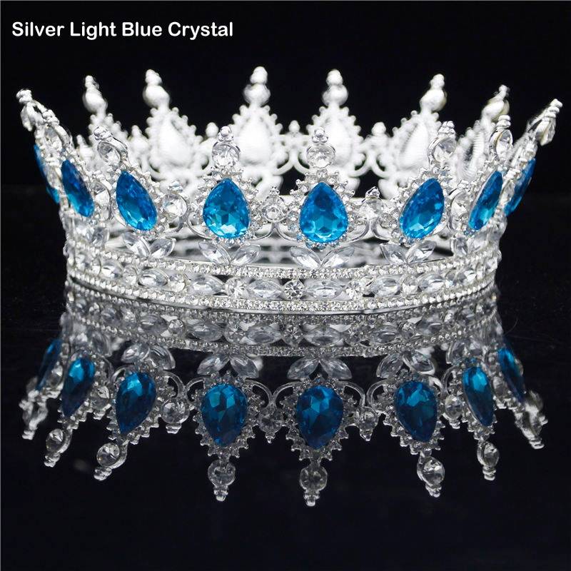 Vintage Tiara Crown Diadem Wedding Hair Jewelry in Wedding Accessories