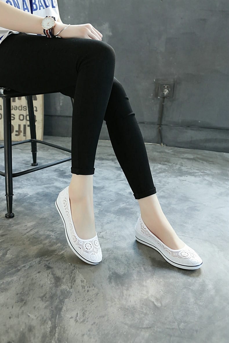 Platform Flat Bottom Women Shoes - Flats - Uniqistic.com
