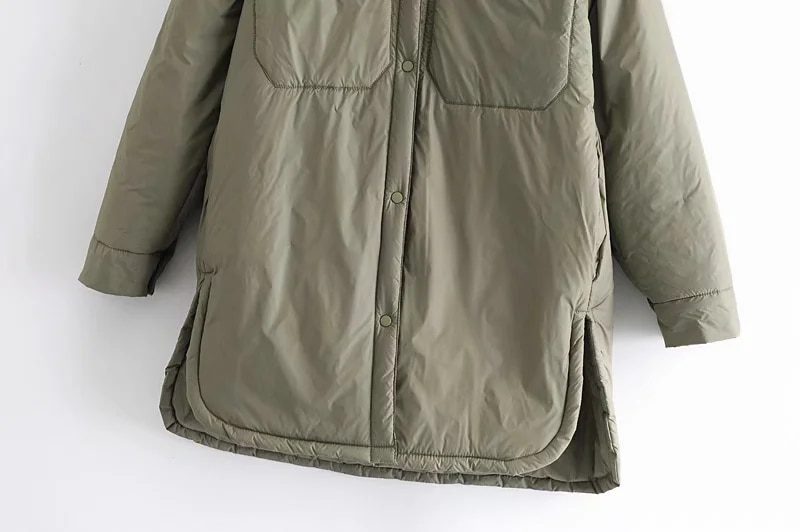 Thin Parkas Oversize Shirt Jacket in Coats & Jackets