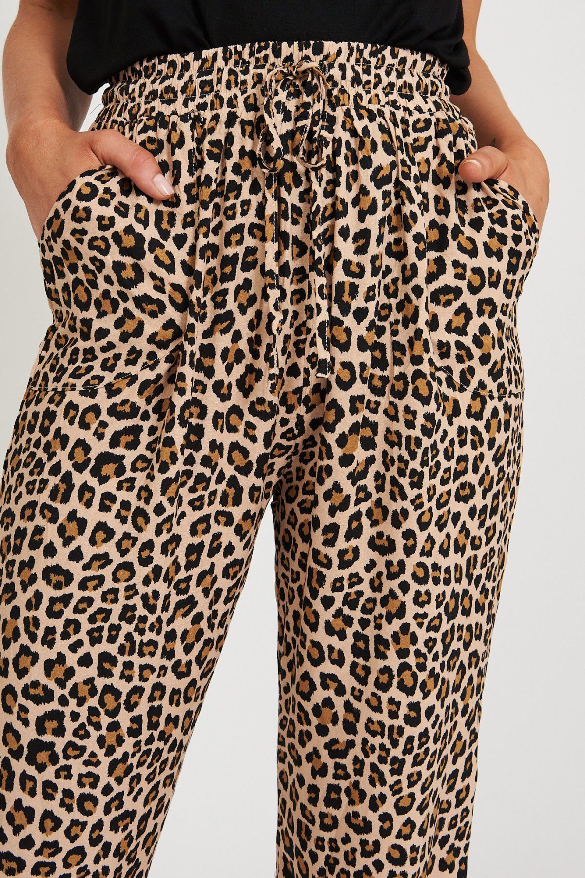 Women Casual Loose High Waist Stretchy Skinny Slim Long Pants - Pants - Uniqistic.com