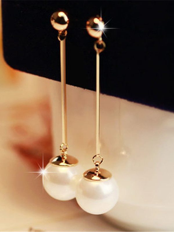 Gold Color Long Tassel Earrings Jewelry in Earrings