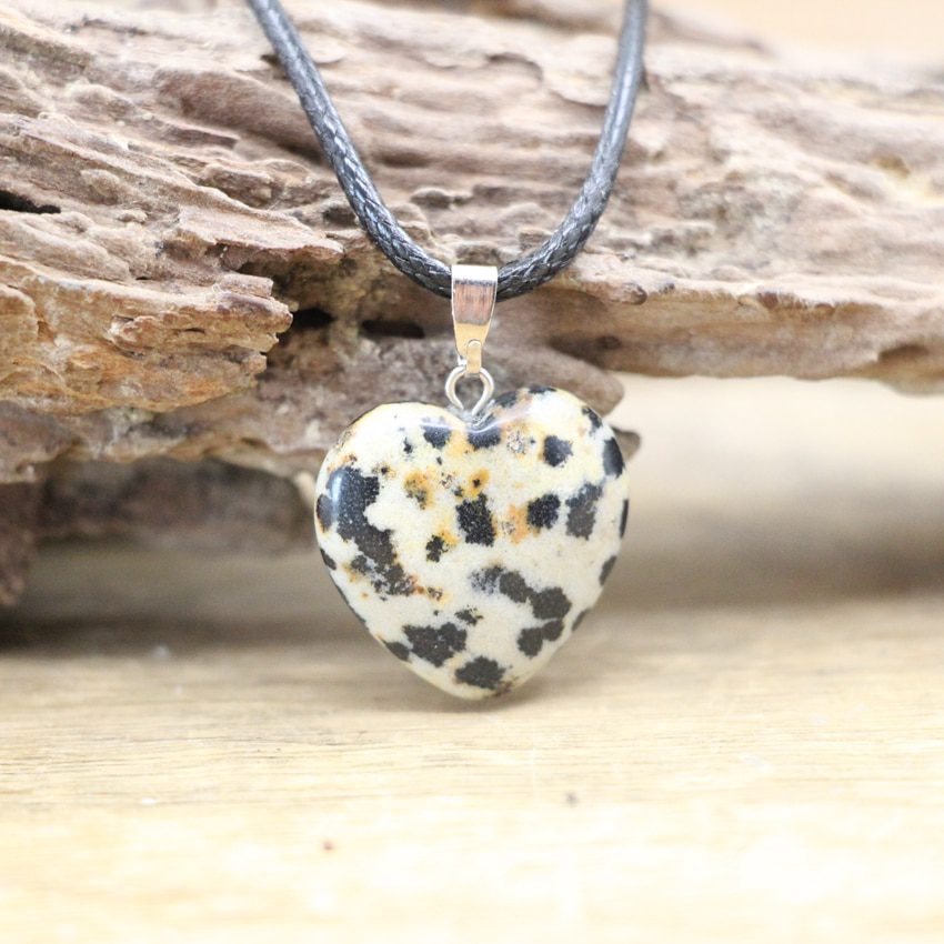 Heart Shape Healing Gemstone Necklace - Necklaces - Uniqistic.com