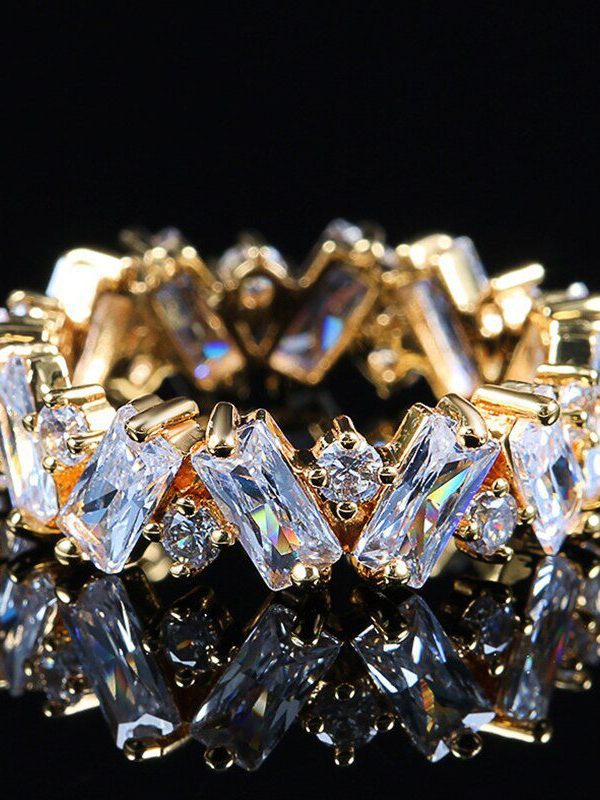 Luxury Zirconia Crystal Wedding Ring - Rings - Uniqistic.com