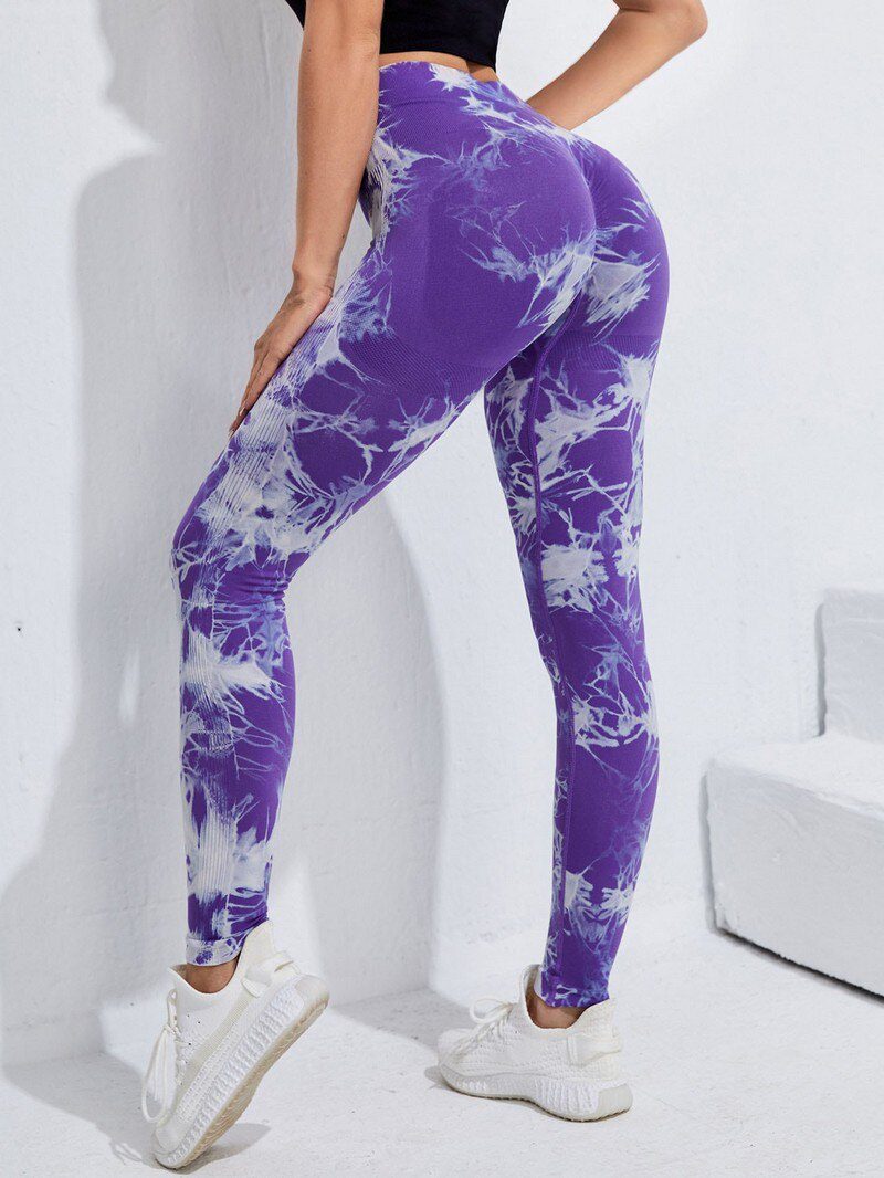 Fitness Yoga High Waist Push Up Workout Pants Leggings in Pants