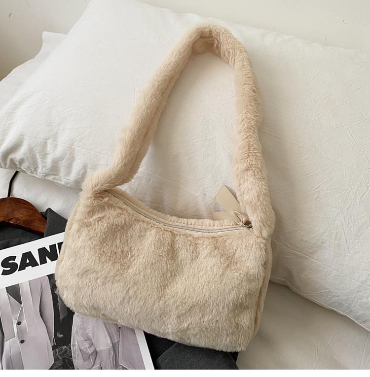 Soft Plush Shoulder Bag in Creative Bags