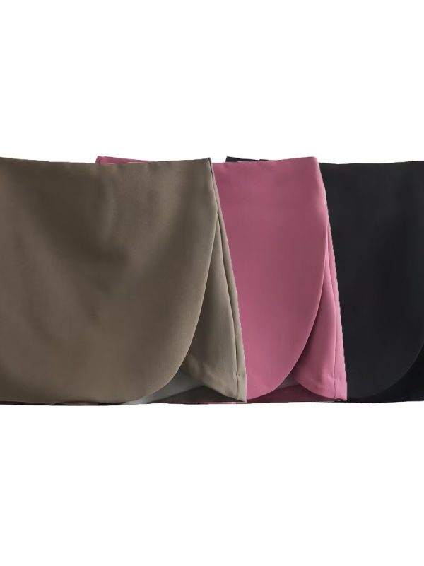 High Waist Split Wrap Skirt - Skirts - Uniqistic.com