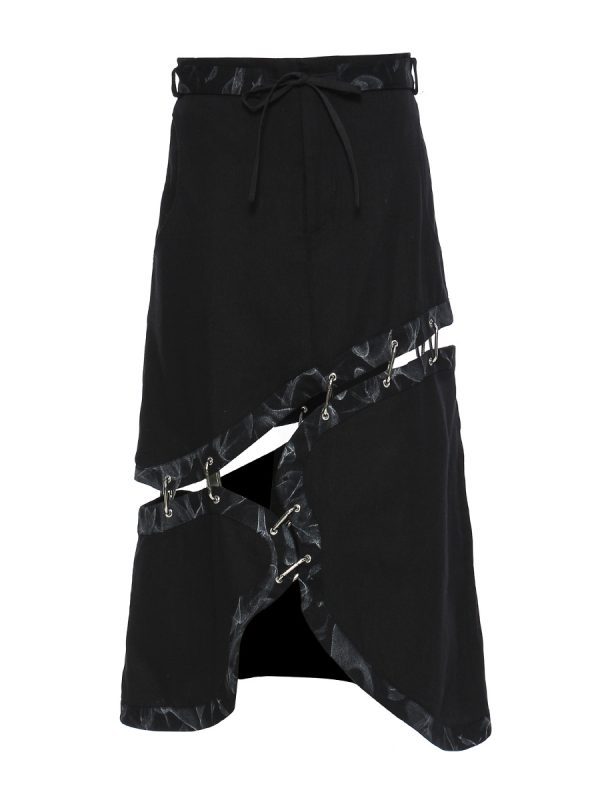 Irregular Asymmetric Cutting Detachable Skirt - Skirts - Uniqistic.com