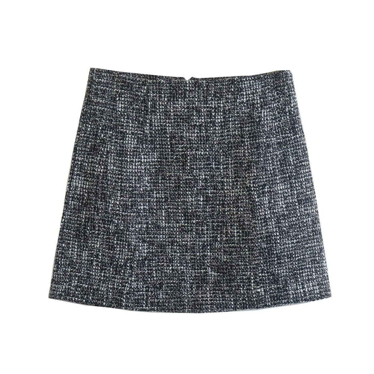 High Waist Texture Mini Skirt - Skirts - Uniqistic.com