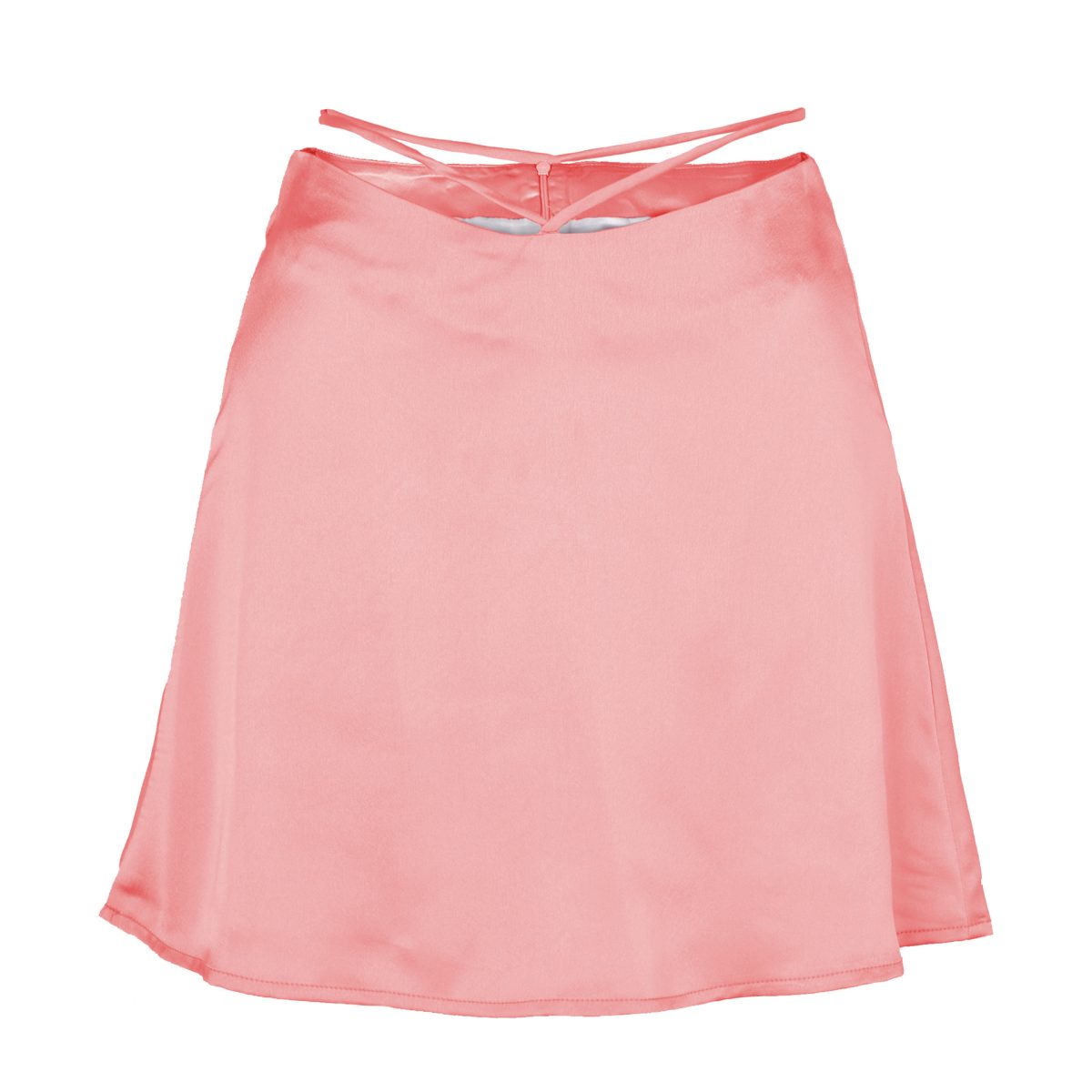 Cropped Lace-Up Skirt in Skirts
