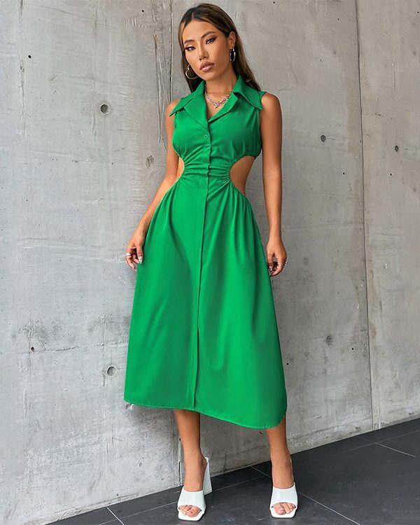 Elegant A Line Summer Dress - Dresses - Uniqistic.com