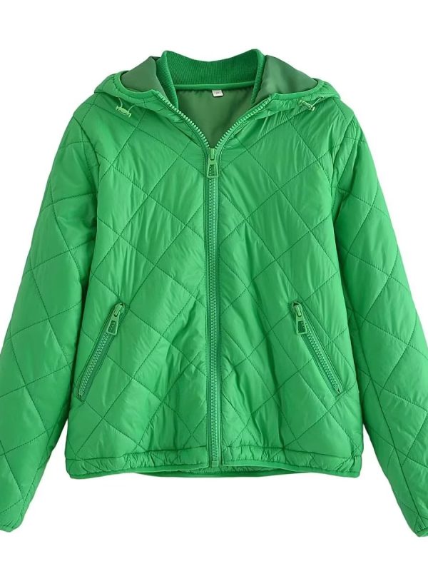 Fall Hooded Quilted Cotton-Padded Jacket - Coats & Jackets - Uniqistic.com