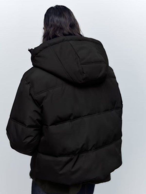 Short down Hooded Cotton Coat - Coats & Jackets - Uniqistic.com