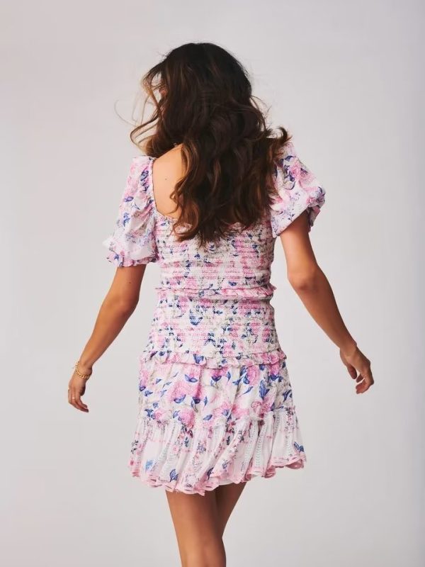 Girly Elastic Stringy Selvedge Dress - Dresses - Uniqistic.com