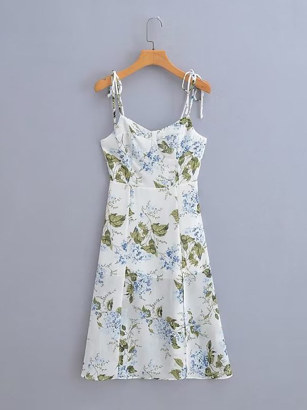 French Fresh Floral Slip Dress - Dresses - Uniqistic.com