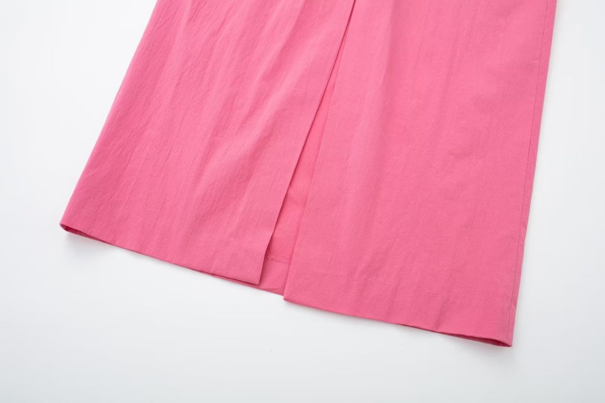 Sexy Pink Slim Fit Slimming Spaghetti Straps Dress - Dresses - Uniqistic.com