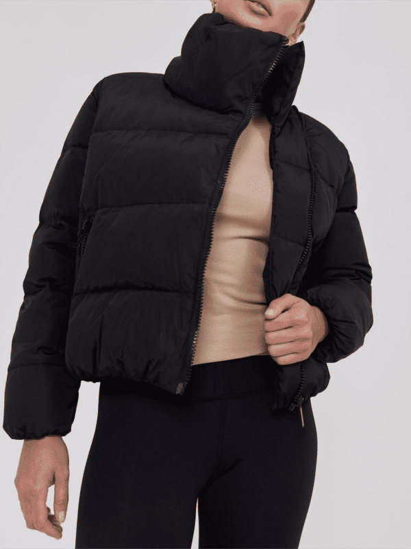 French Winter Turtleneck Zipper Warm Quilted Jacket - Coats & Jackets - Uniqistic.com