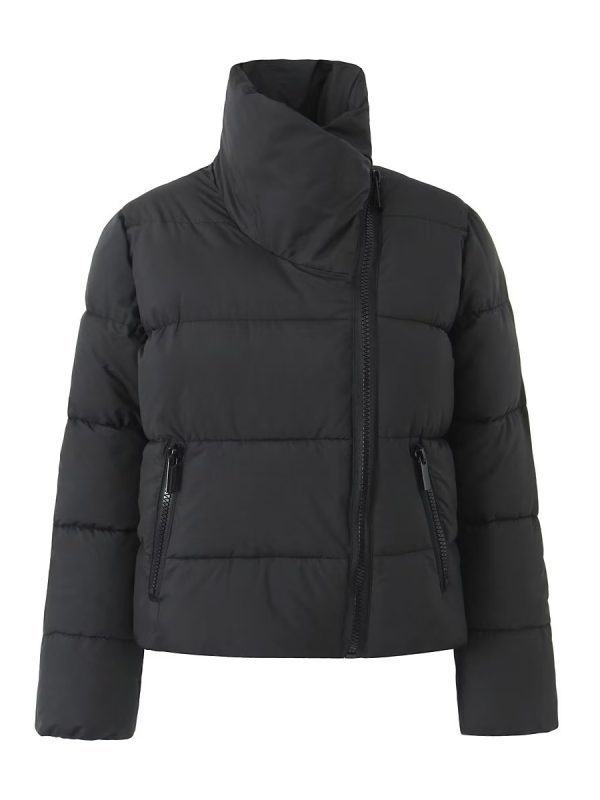 French Winter Turtleneck Zipper Warm Quilted Jacket - Coats & Jackets - Uniqistic.com