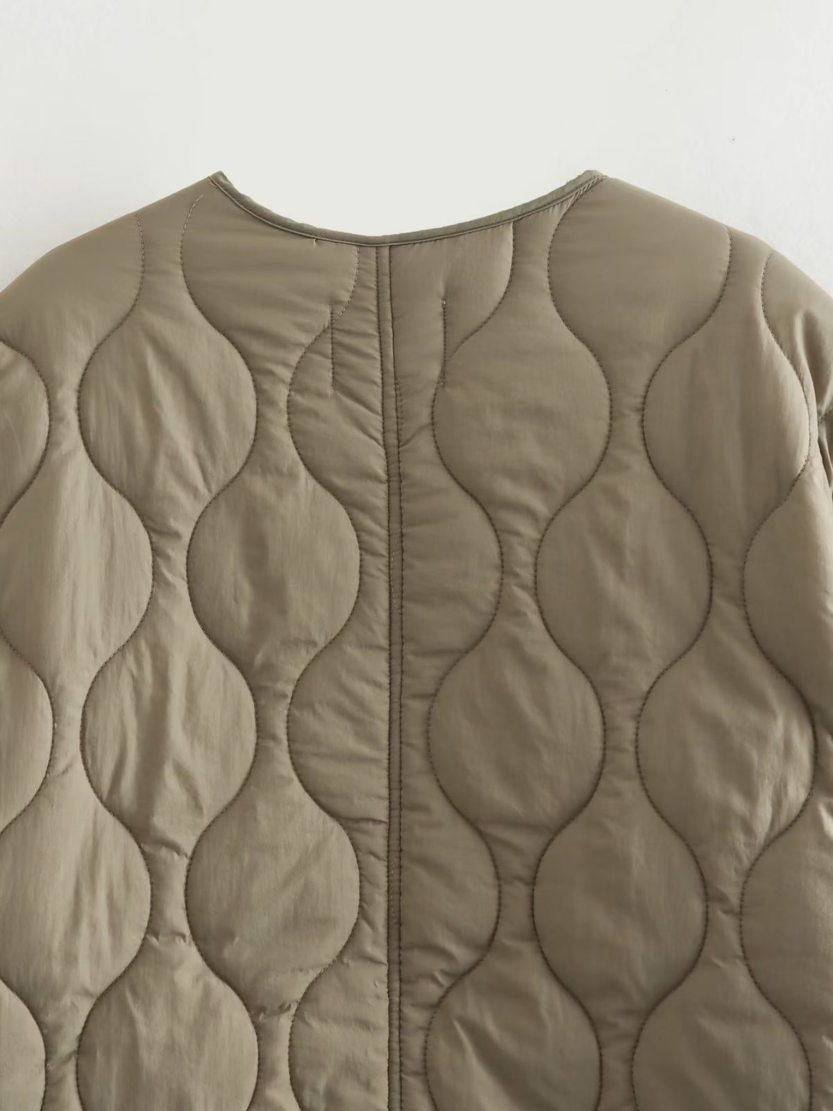 Fall Slit Both Sides Loose Top Quilted Short Coat - Coats & Jackets - Uniqistic.com