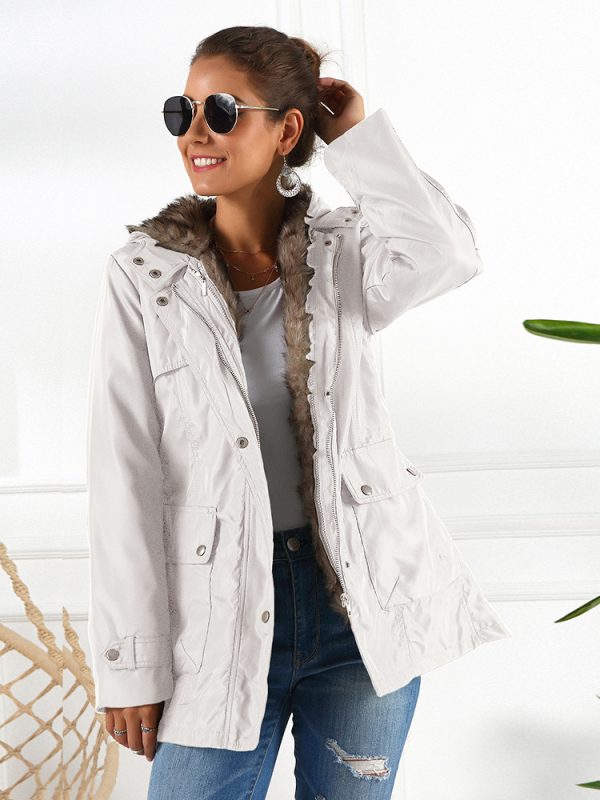 Autumn Winter Cotton-Padded Mid-Length Thickened Jacket Plus Size - Coats & Jackets - Uniqistic.com