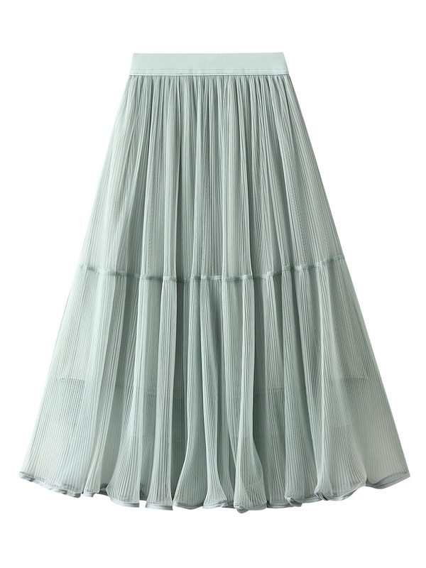 Spring Elegant Fairy Slimming Skirt in Skirts