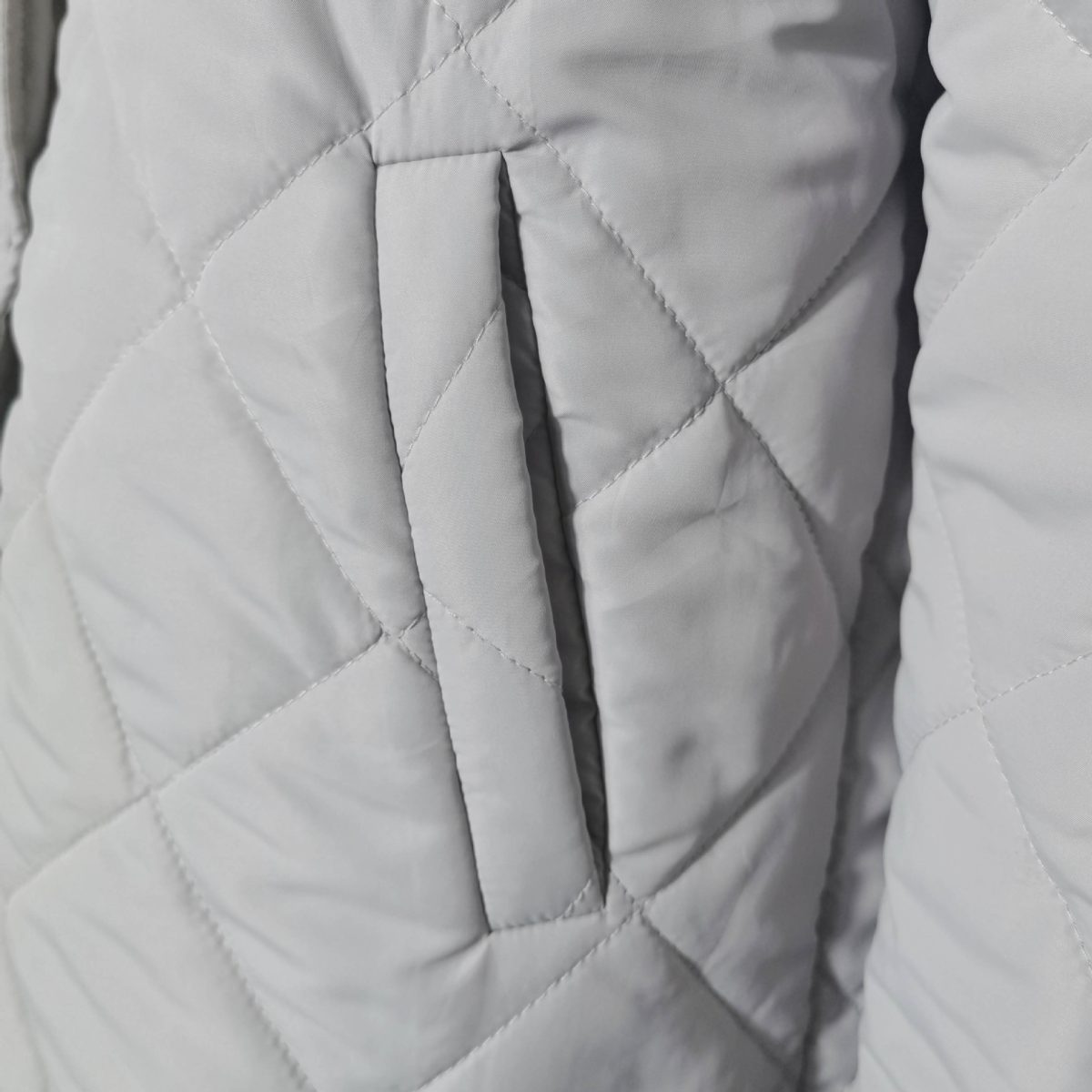 Autumn Winter Popular Diamond Lattice Stand up Collar Thermal Cotton Padded Coat - Coats & Jackets - Uniqistic.com