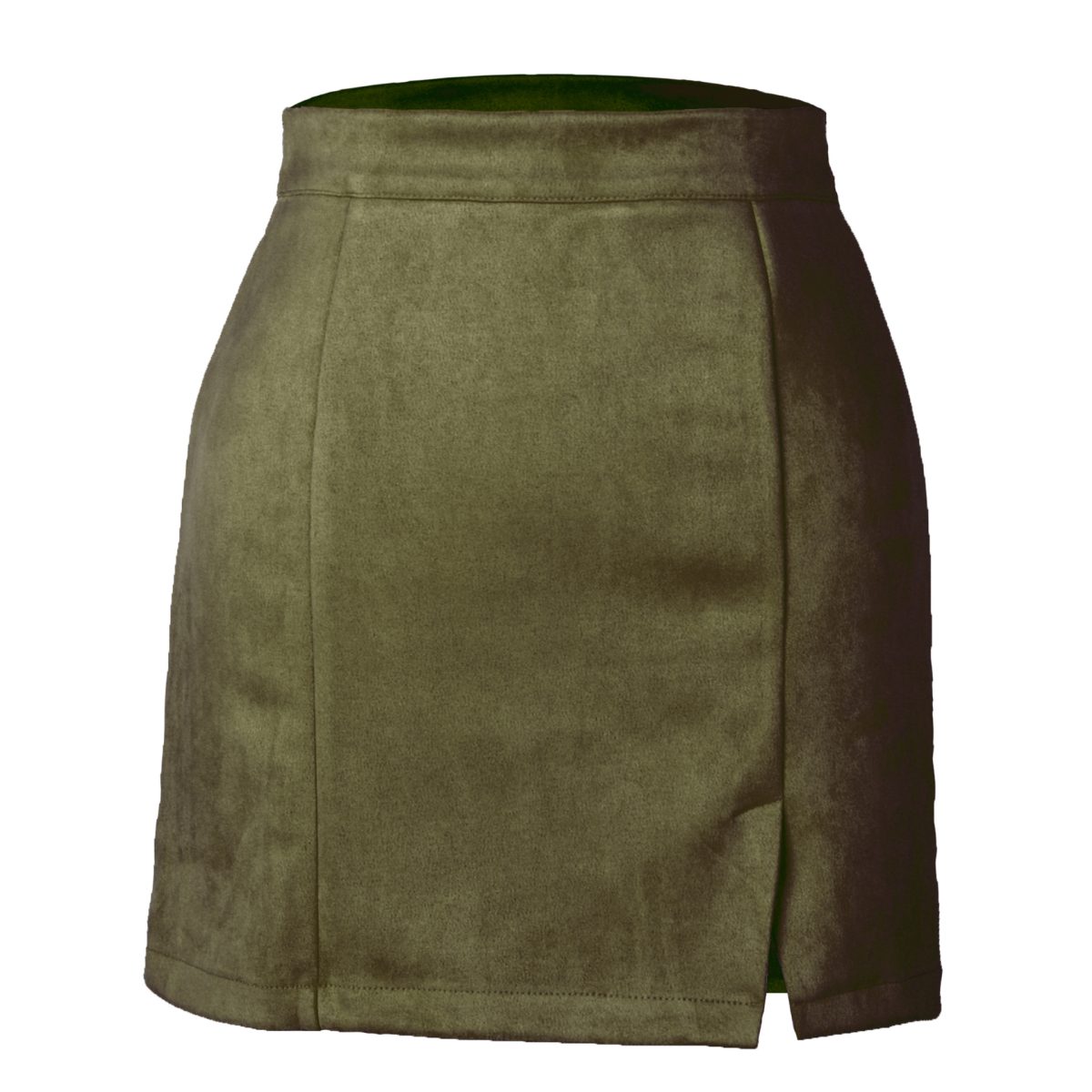 High Waist Zipper A line Skirt - Skirts - Uniqistic.com