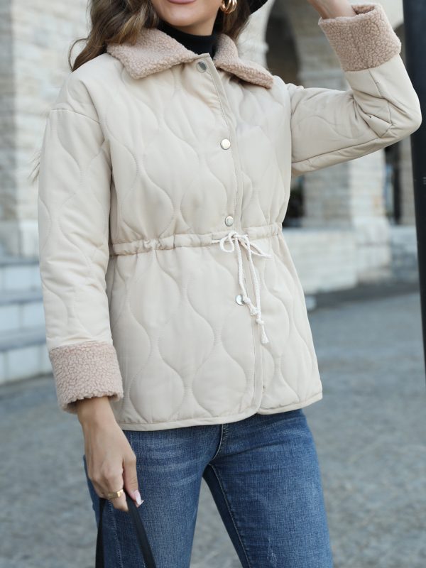 Casual Collared Cardigan Cotton Padded Coat - Coats & Jackets - Uniqistic.com
