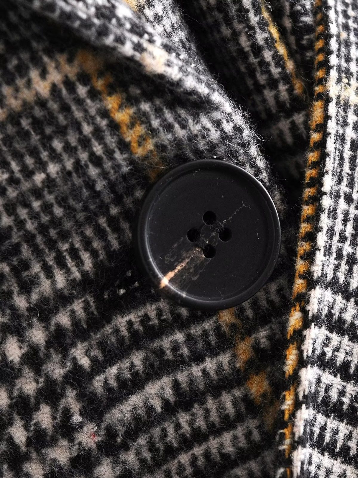 Waist Controlled Collared Plaid Coat - Coats & Jackets - Uniqistic.com