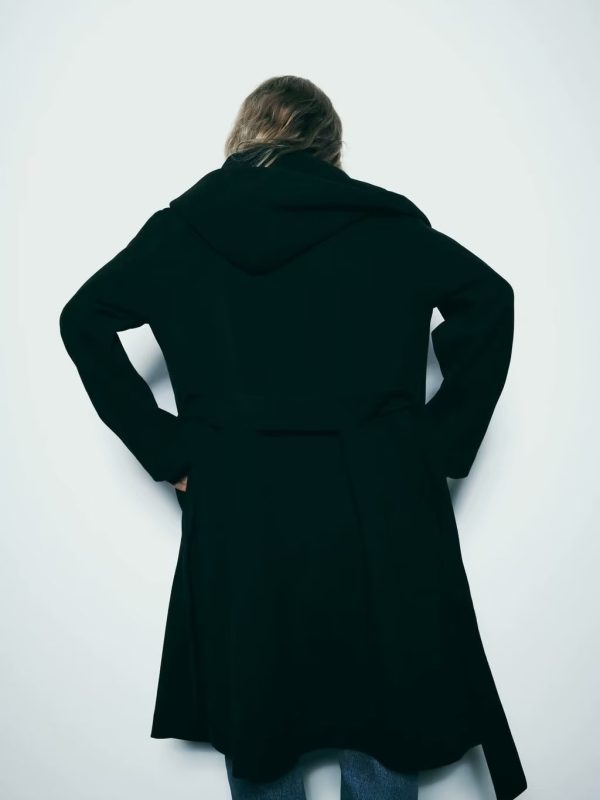 Hooded Woolen Windbreaker Coat - Coats & Jackets - Uniqistic.com